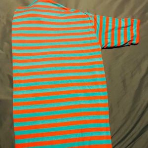 LULAROE, red & seafoam irma